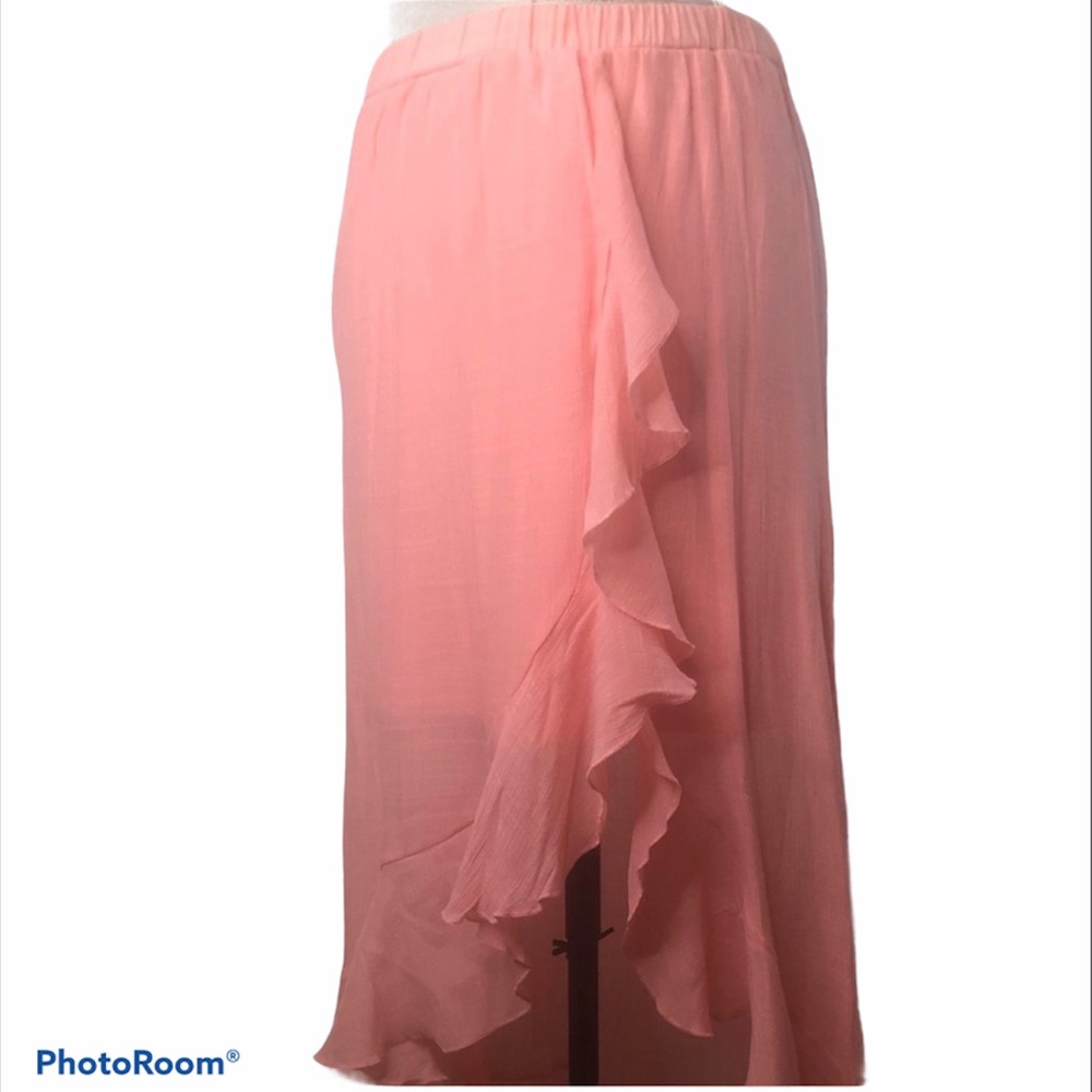 Just Be Ruffled Maxi Skirt